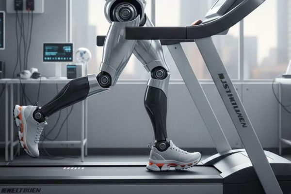 Humanoid Testing Running Shoes - Image: Humanoid Sports Network