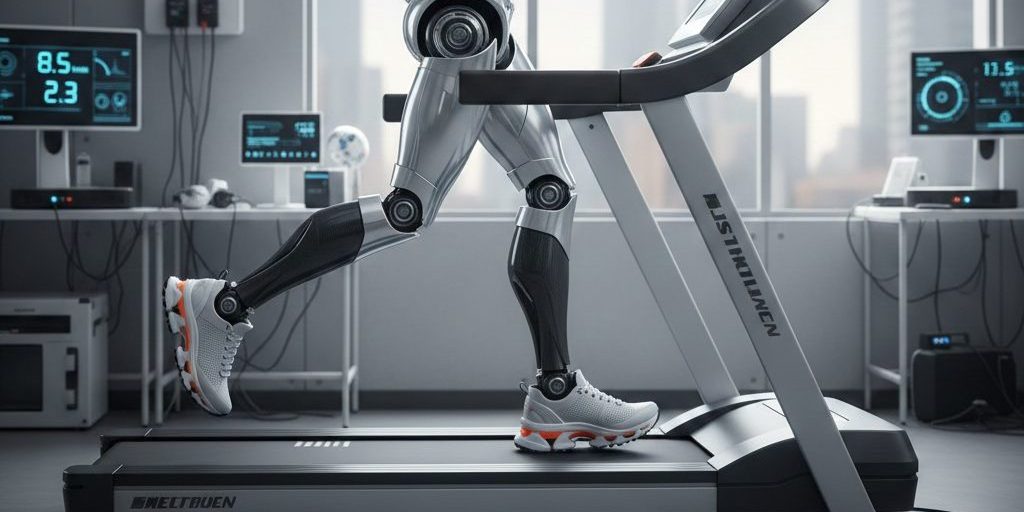 Humanoid Testing Running Shoes - Image: Humanoid Sports Network