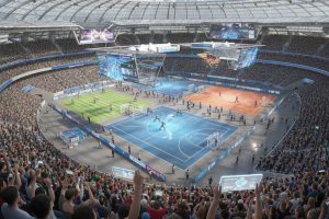 A look into the future of Humanoid Robot Sports Concept Image