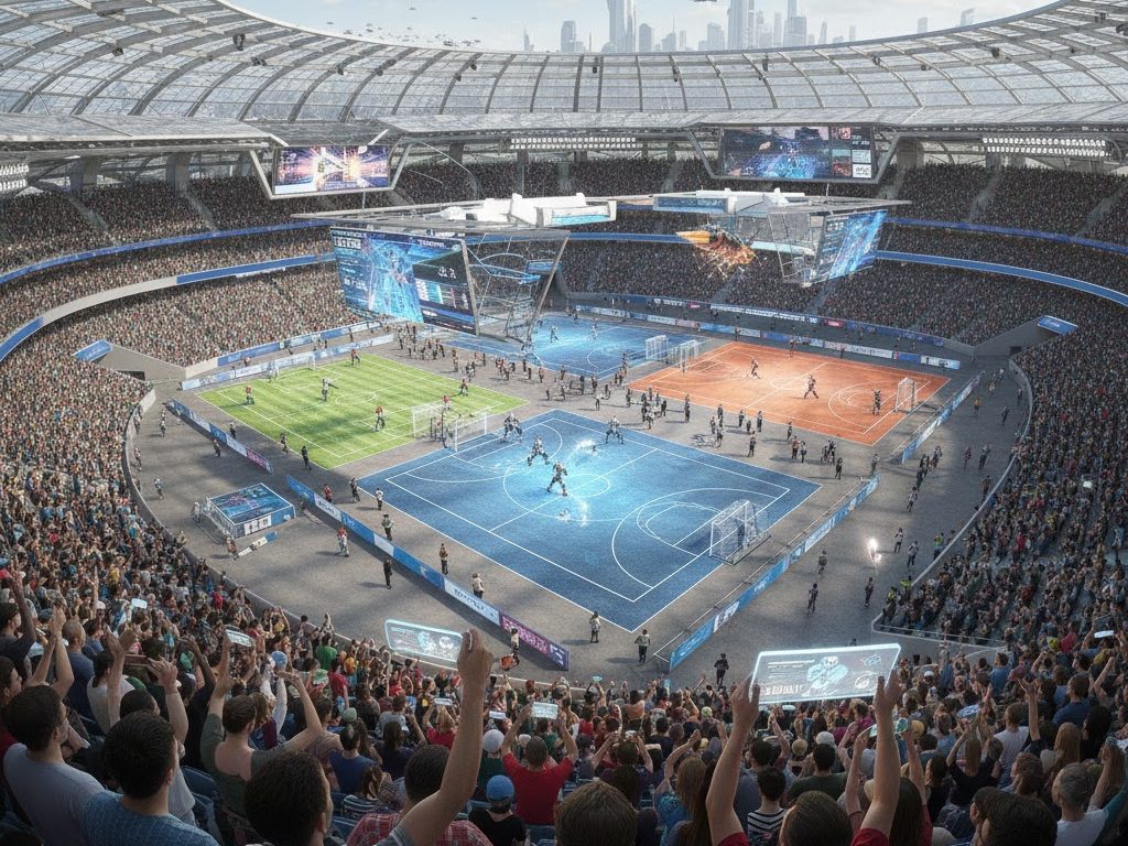 A look into the future of Humanoid Robot Sports Concept Image